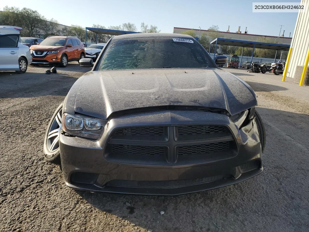 2014 Dodge Charger Se VIN: 2C3CDXBG6EH324632 Lot: 76606774