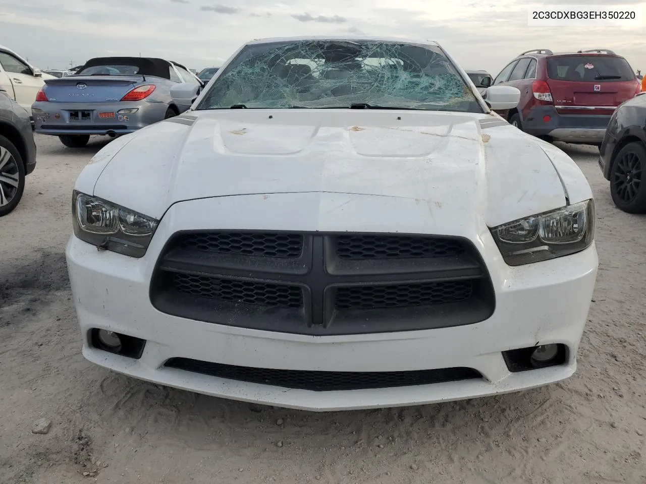 2014 Dodge Charger Se VIN: 2C3CDXBG3EH350220 Lot: 76628124