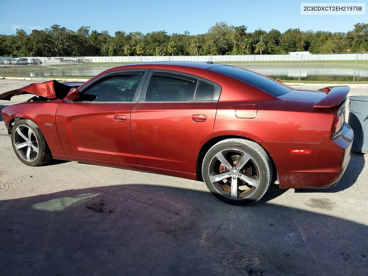 2014 Dodge Charger R/T VIN: 2C3CDXCT2EH219758 Lot: 76802474