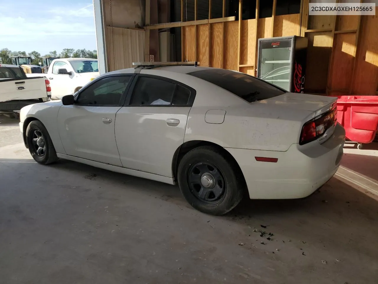 2C3CDXAGXEH125665 2014 Dodge Charger Police