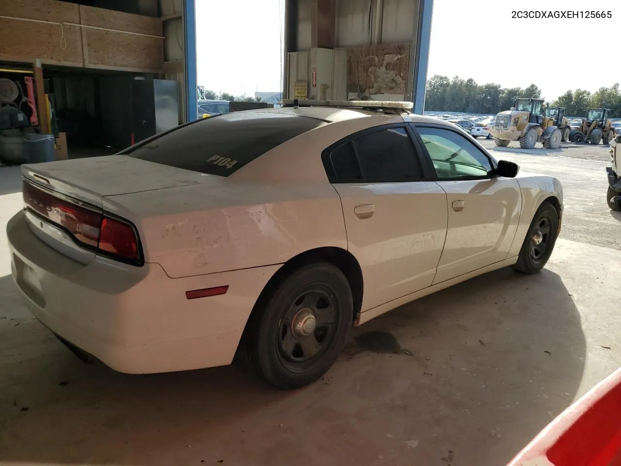 2C3CDXAGXEH125665 2014 Dodge Charger Police