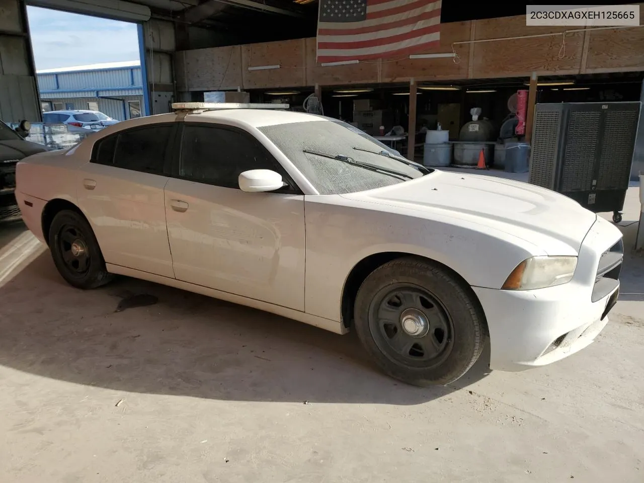 2014 Dodge Charger Police VIN: 2C3CDXAGXEH125665 Lot: 76978664