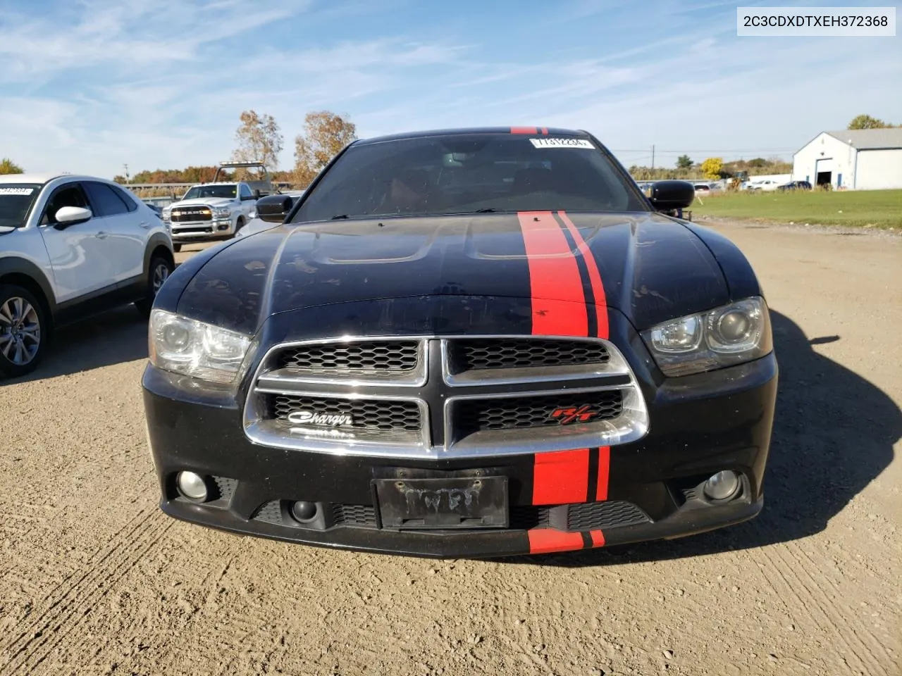 2014 Dodge Charger R/T VIN: 2C3CDXDTXEH372368 Lot: 77312234