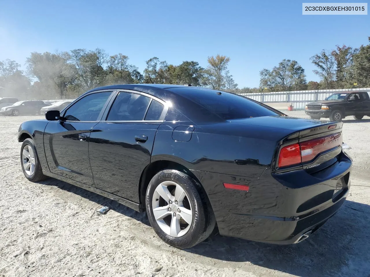 2014 Dodge Charger Se VIN: 2C3CDXBGXEH301015 Lot: 77346014