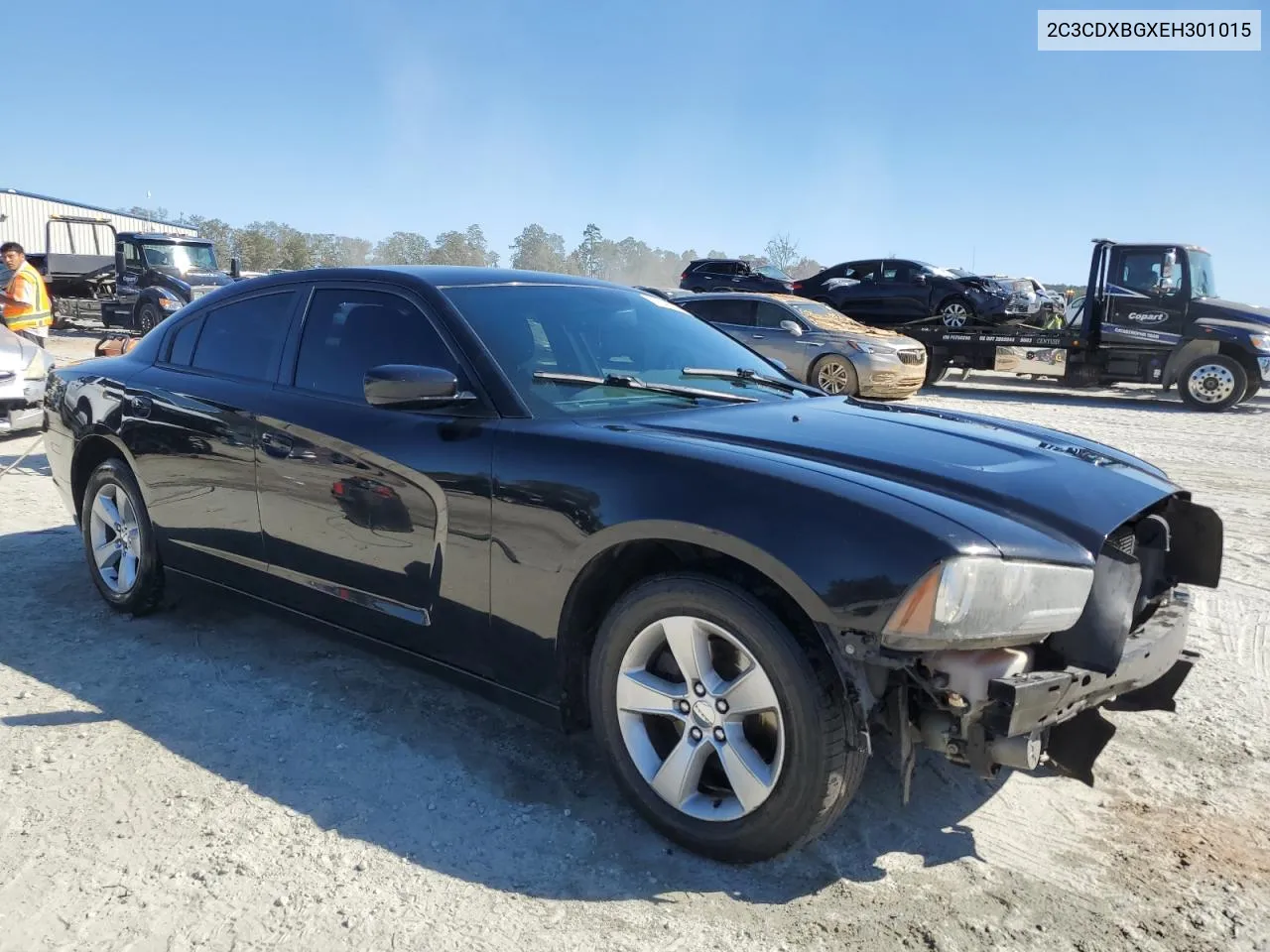 2014 Dodge Charger Se VIN: 2C3CDXBGXEH301015 Lot: 77346014