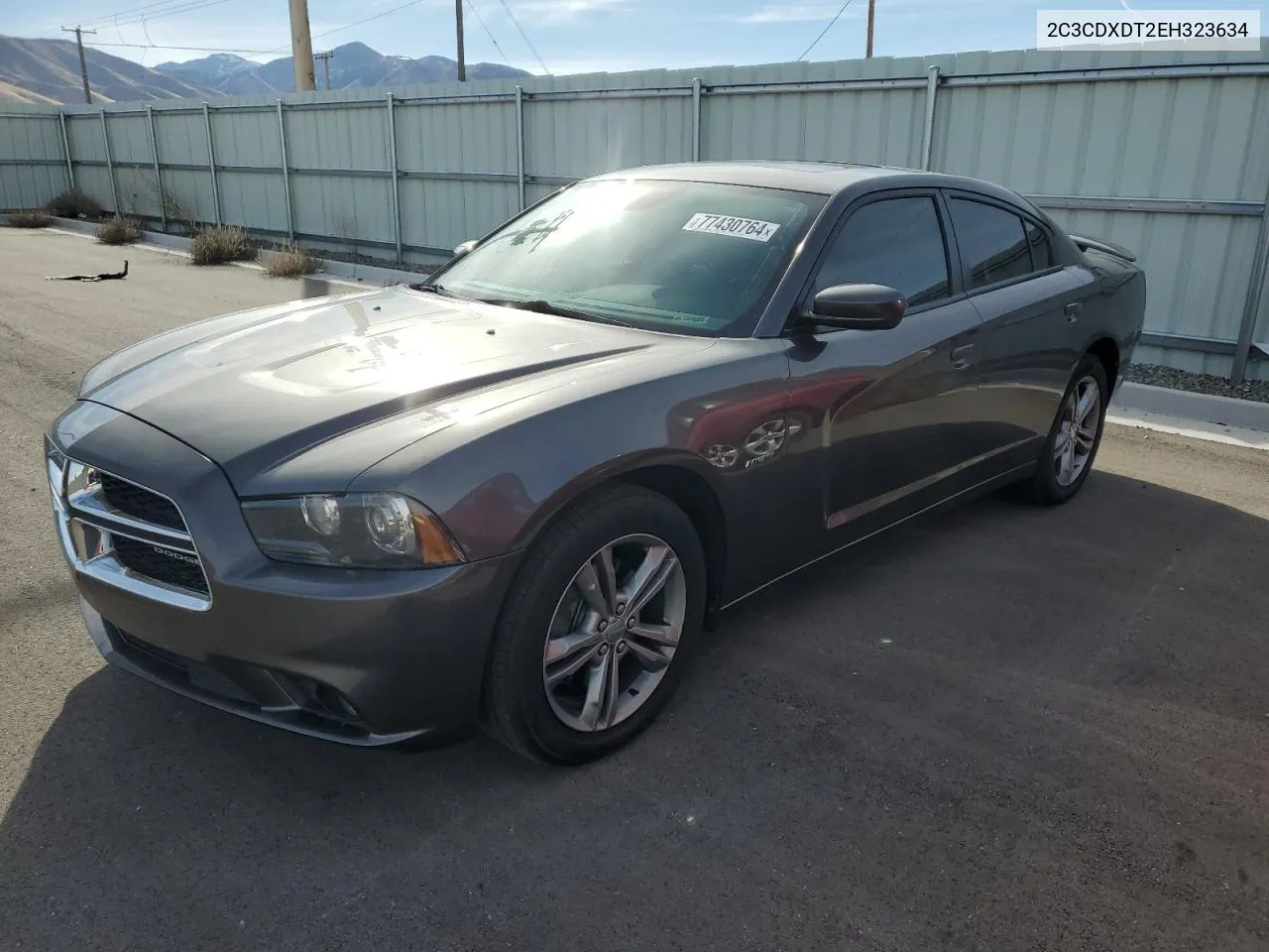 2014 Dodge Charger R/T VIN: 2C3CDXDT2EH323634 Lot: 77430764