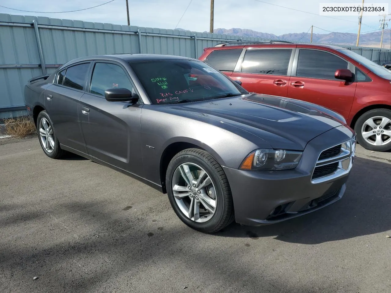 2014 Dodge Charger R/T VIN: 2C3CDXDT2EH323634 Lot: 77430764