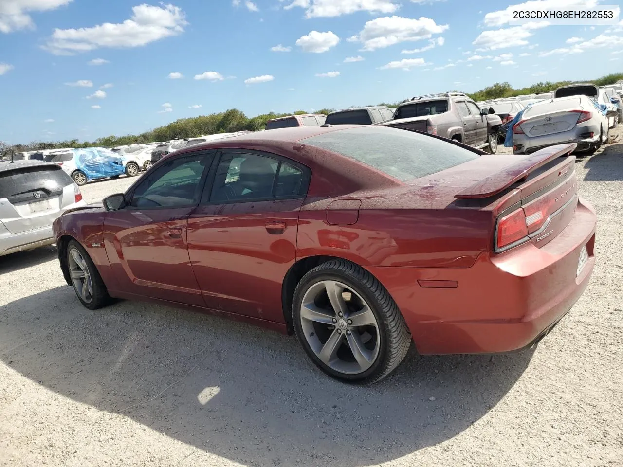 2C3CDXHG8EH282553 2014 Dodge Charger Sxt