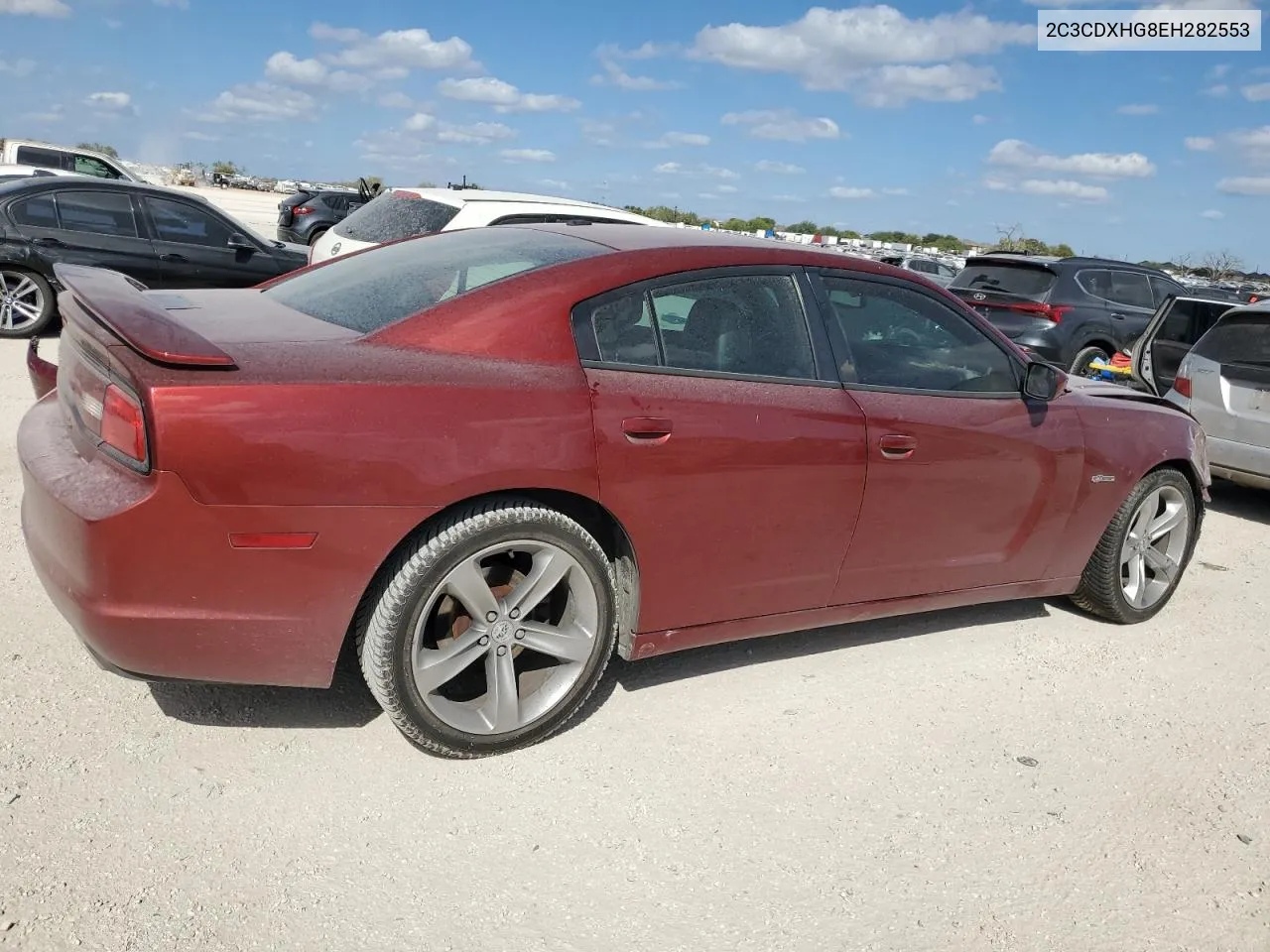 2014 Dodge Charger Sxt VIN: 2C3CDXHG8EH282553 Lot: 77855814