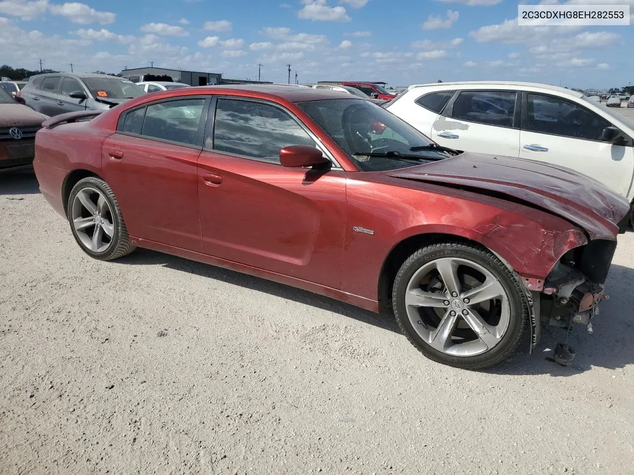 2014 Dodge Charger Sxt VIN: 2C3CDXHG8EH282553 Lot: 77855814