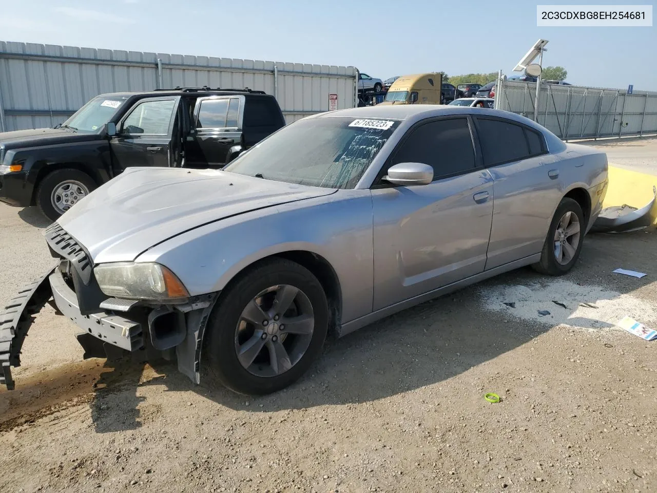 2014 Dodge Charger Se VIN: 2C3CDXBG8EH254681 Lot: 77991844