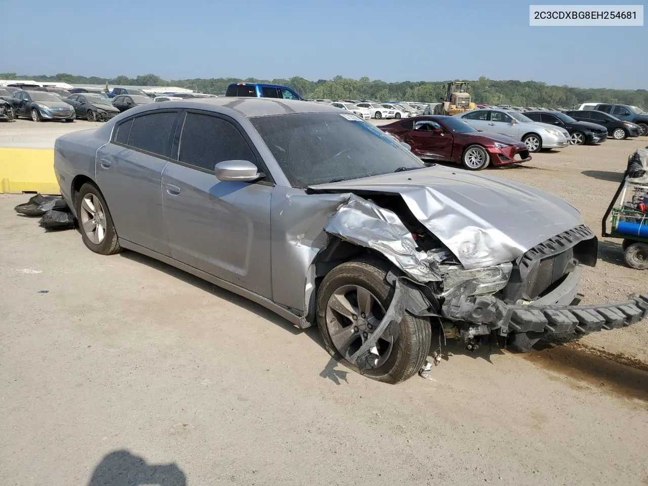 2014 Dodge Charger Se VIN: 2C3CDXBG8EH254681 Lot: 77991844