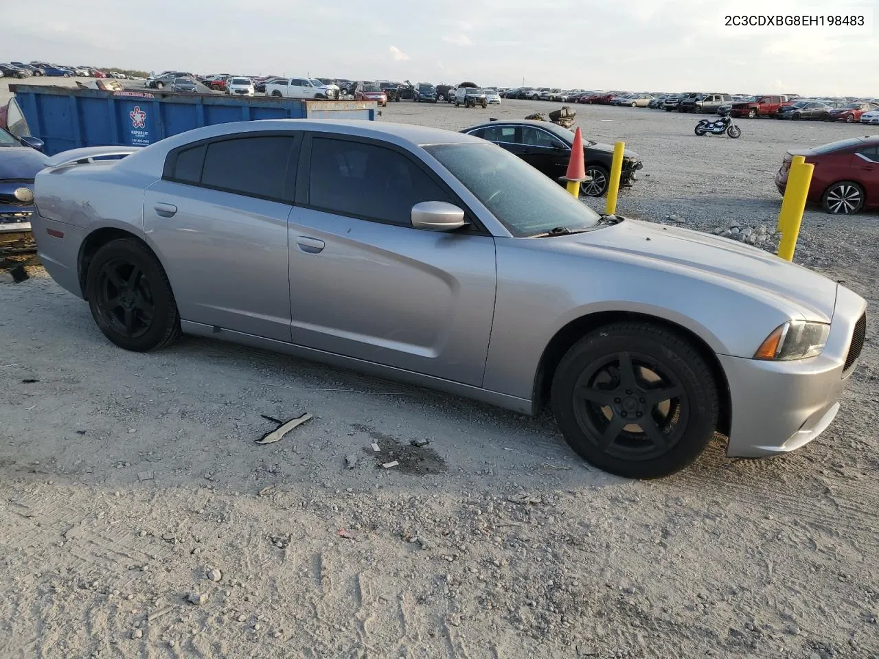 2014 Dodge Charger Se VIN: 2C3CDXBG8EH198483 Lot: 78116334