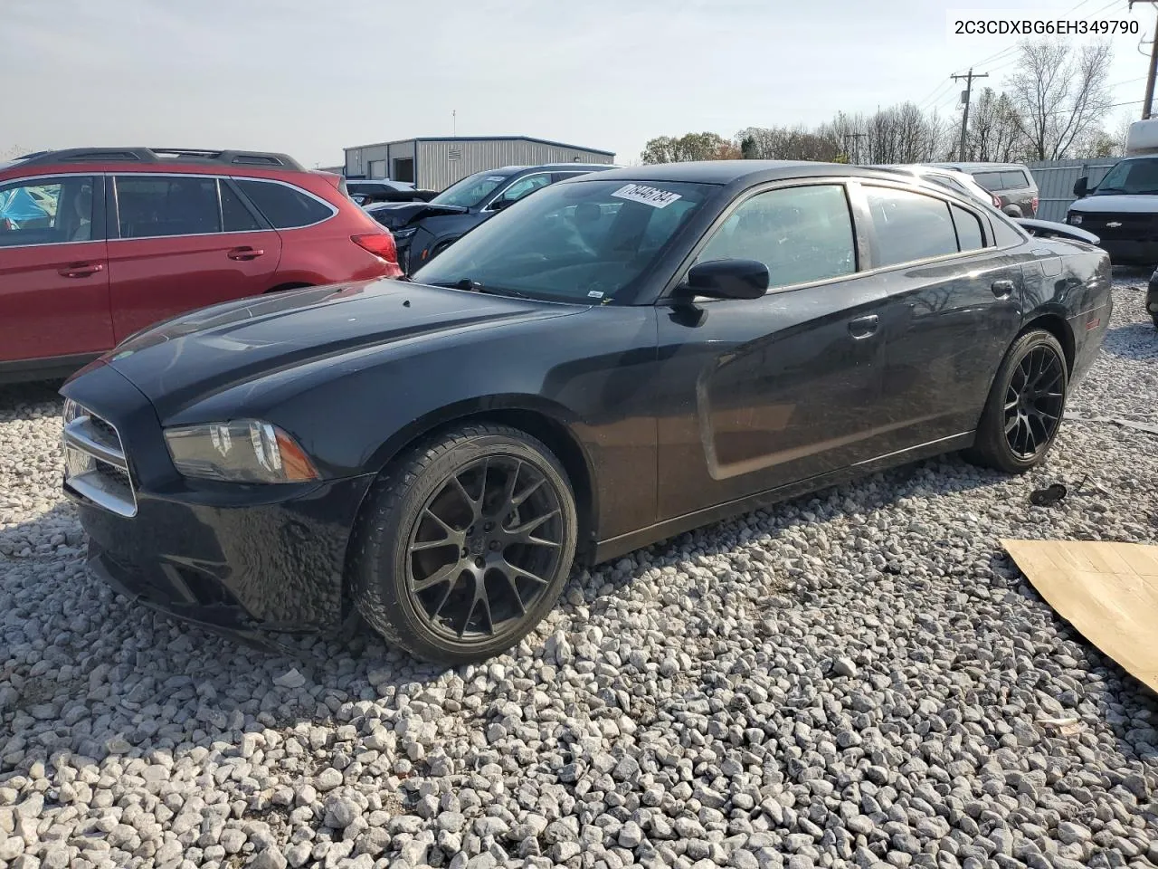 2014 Dodge Charger Se VIN: 2C3CDXBG6EH349790 Lot: 78446784