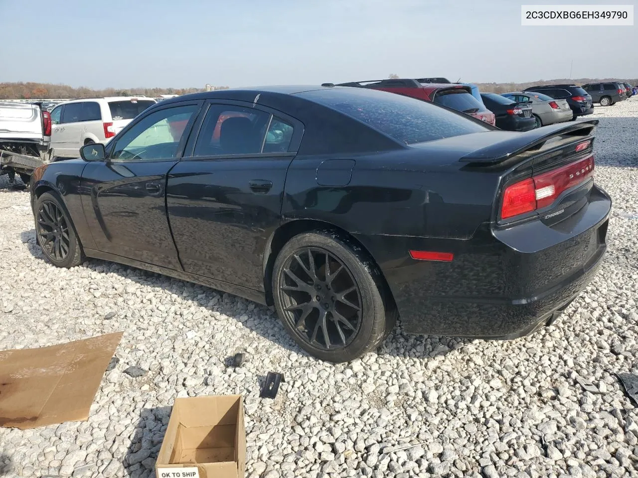 2014 Dodge Charger Se VIN: 2C3CDXBG6EH349790 Lot: 78446784