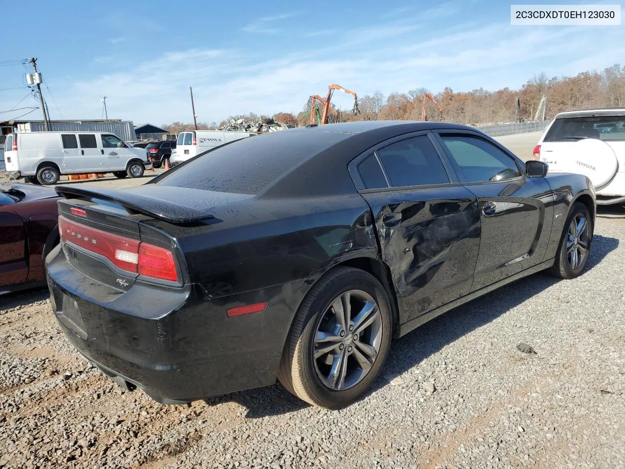 2014 Dodge Charger R/T VIN: 2C3CDXDT0EH123030 Lot: 78450404