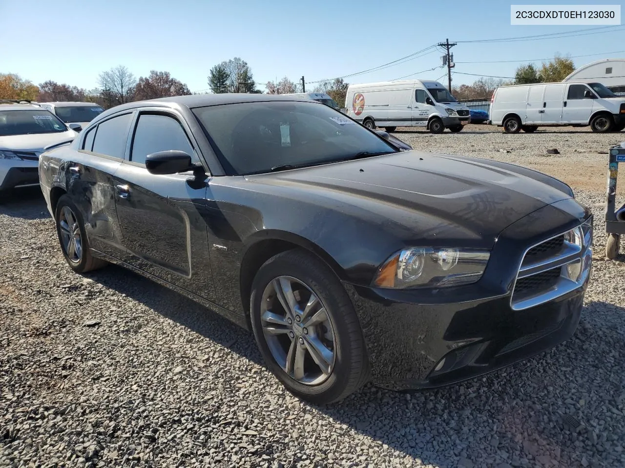 2014 Dodge Charger R/T VIN: 2C3CDXDT0EH123030 Lot: 78450404