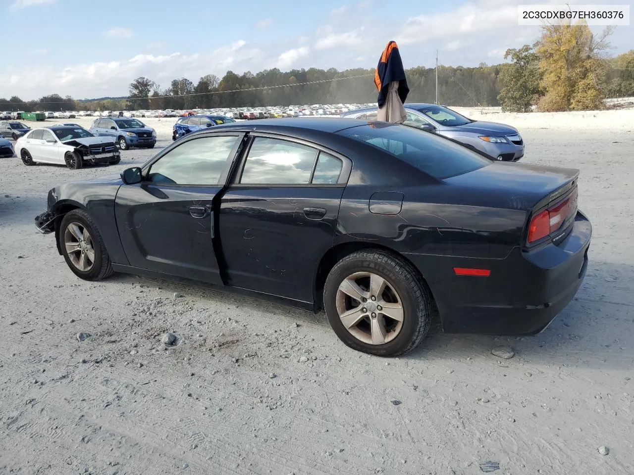 2014 Dodge Charger Se VIN: 2C3CDXBG7EH360376 Lot: 78669514