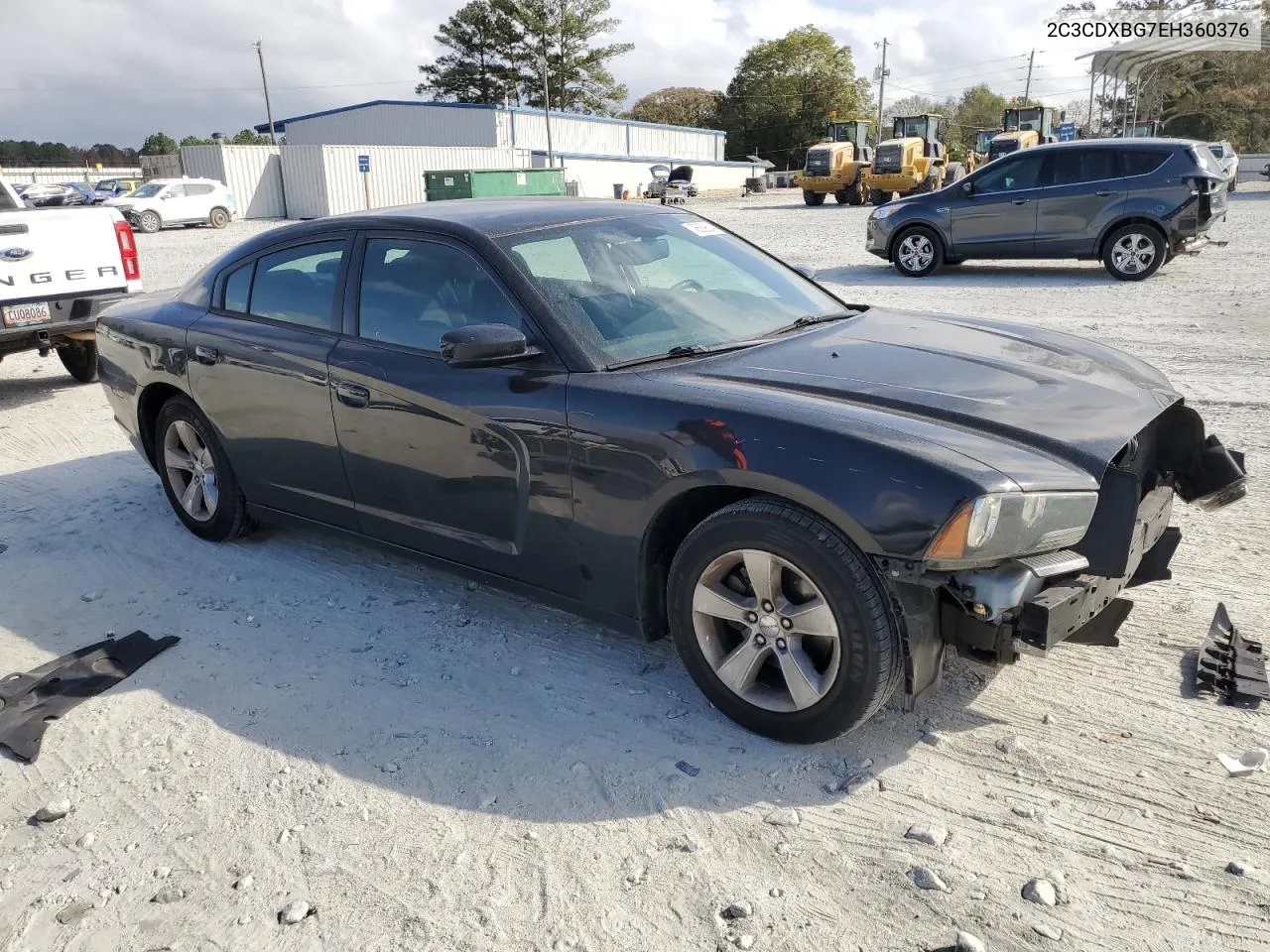 2014 Dodge Charger Se VIN: 2C3CDXBG7EH360376 Lot: 78669514