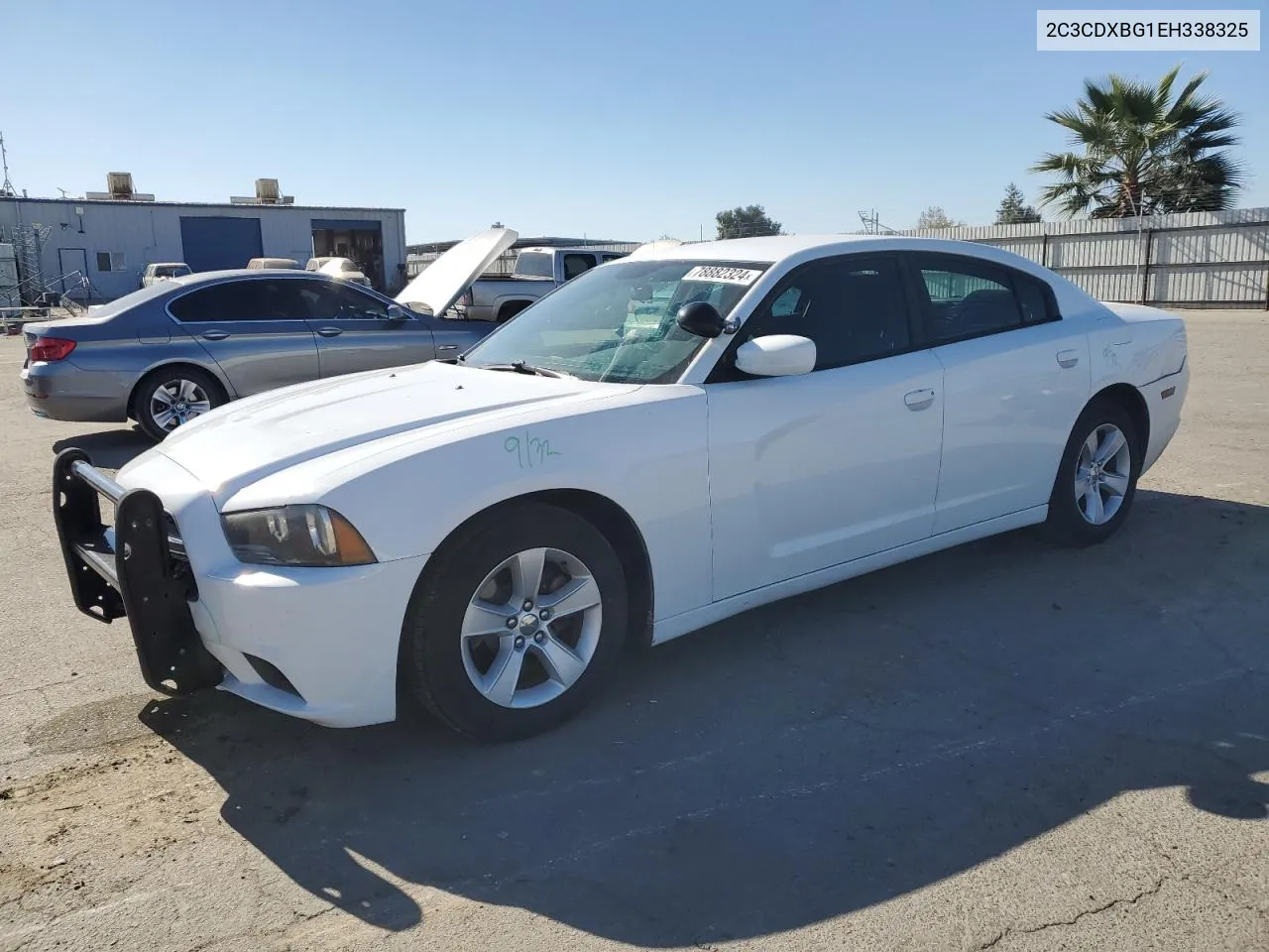 2014 Dodge Charger Se VIN: 2C3CDXBG1EH338325 Lot: 78882324