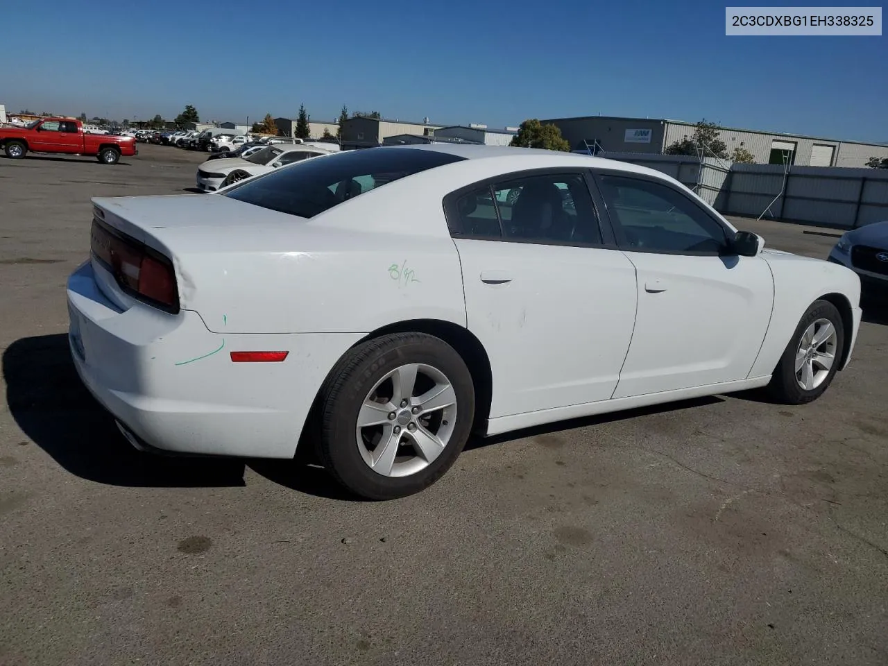 2014 Dodge Charger Se VIN: 2C3CDXBG1EH338325 Lot: 78882324