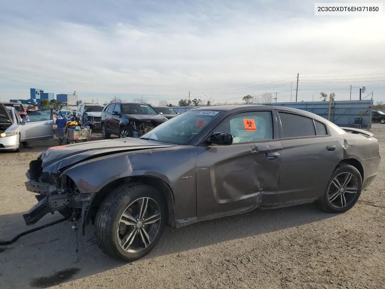 2014 Dodge Charger R/T VIN: 2C3CDXDT6EH371850 Lot: 79450574