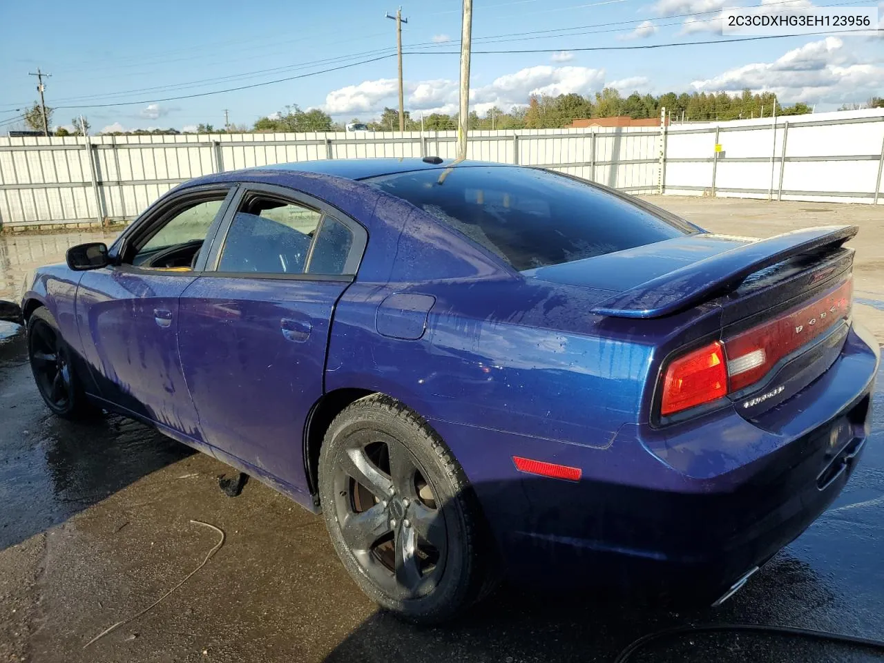 2014 Dodge Charger Sxt VIN: 2C3CDXHG3EH123956 Lot: 79487364