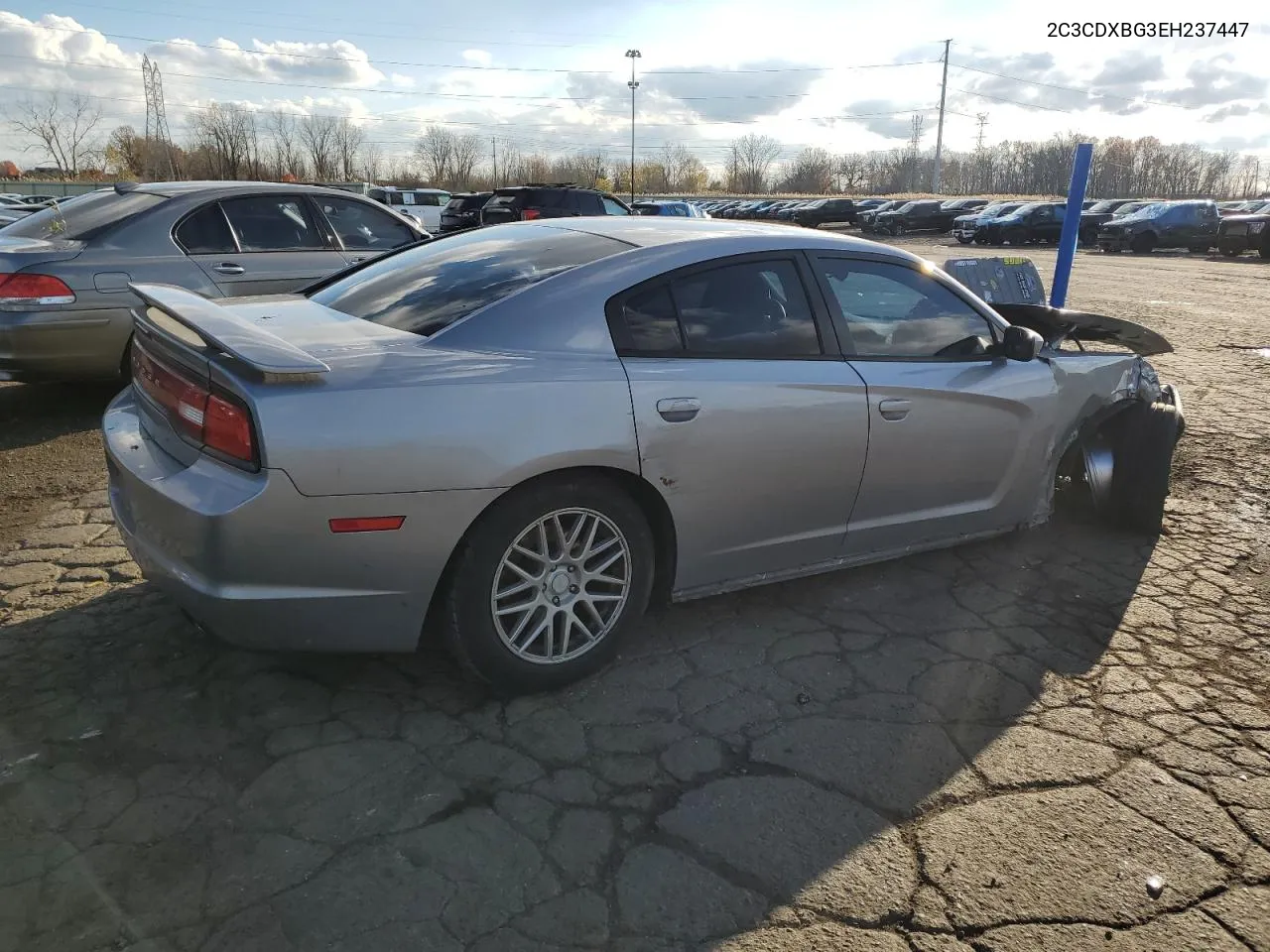 2014 Dodge Charger Se VIN: 2C3CDXBG3EH237447 Lot: 79877094