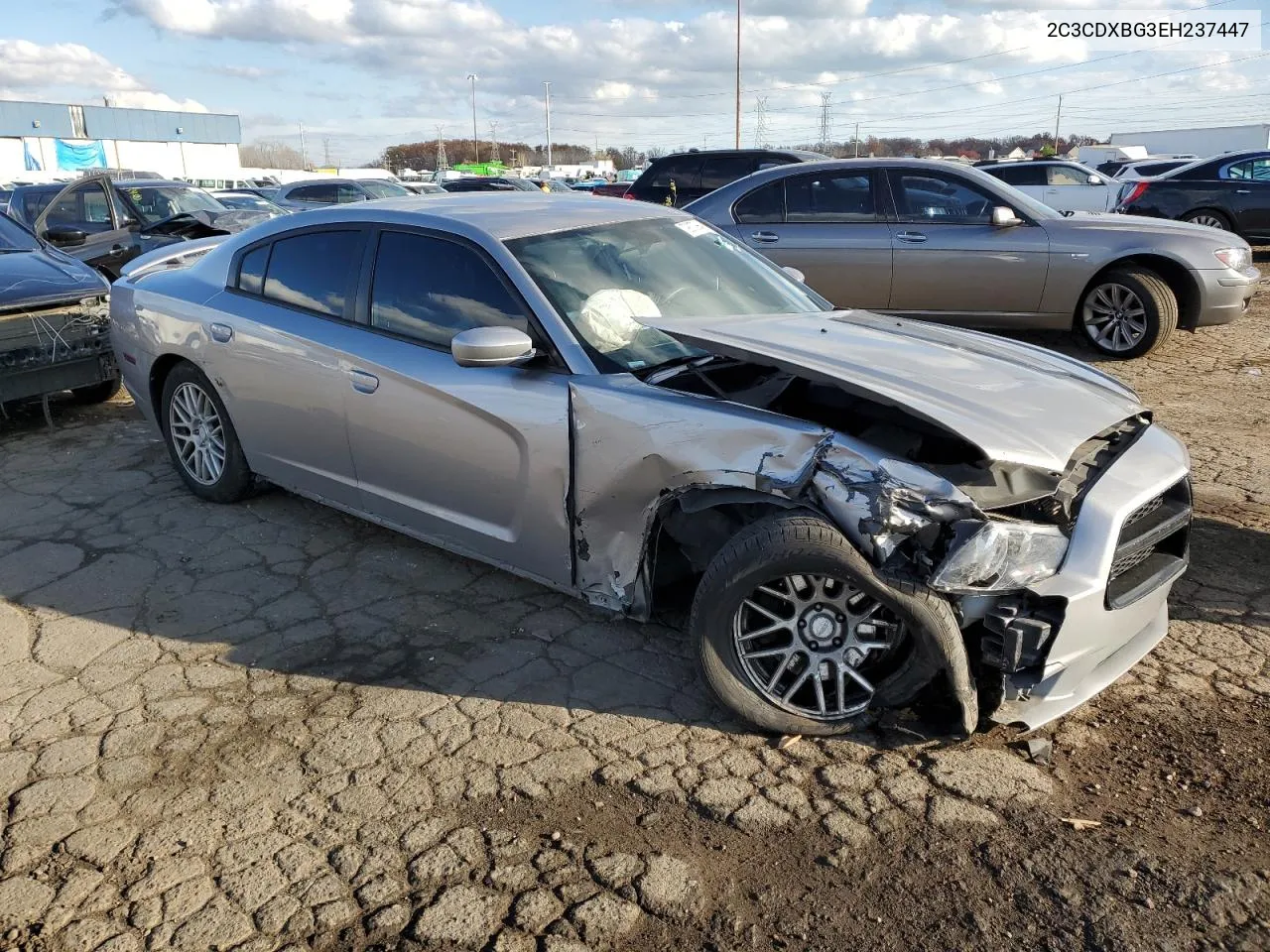 2014 Dodge Charger Se VIN: 2C3CDXBG3EH237447 Lot: 79877094