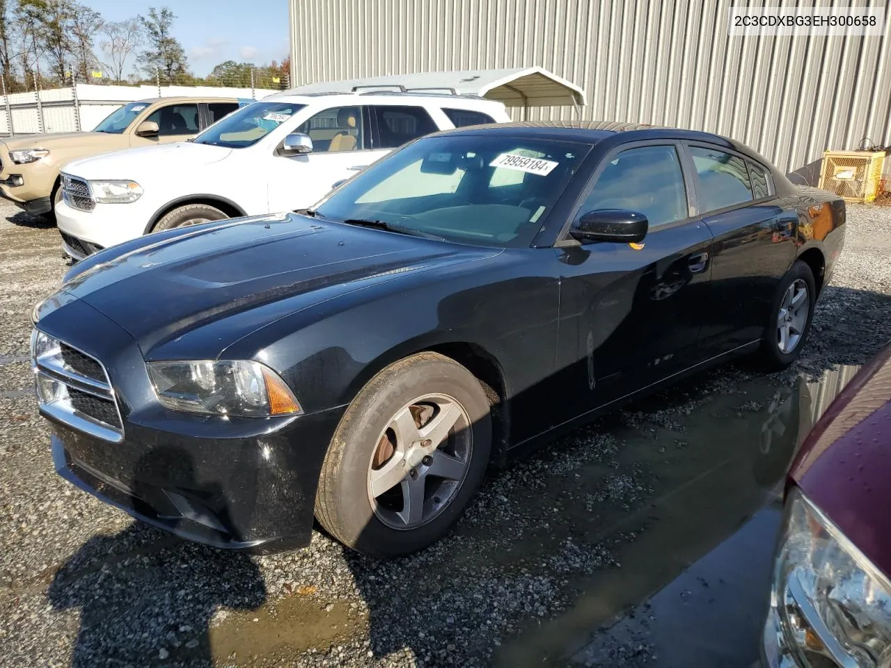 2014 Dodge Charger Se VIN: 2C3CDXBG3EH300658 Lot: 79959184