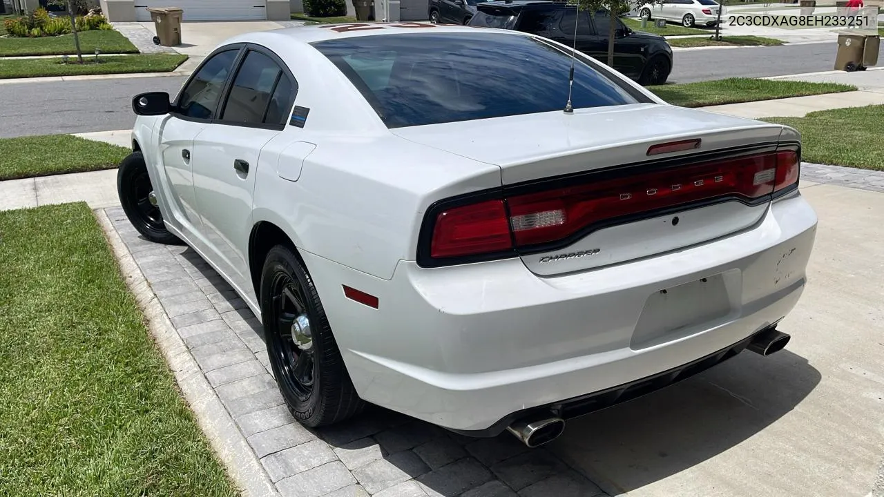 2014 Dodge Charger Police VIN: 2C3CDXAG8EH233251 Lot: 80038114