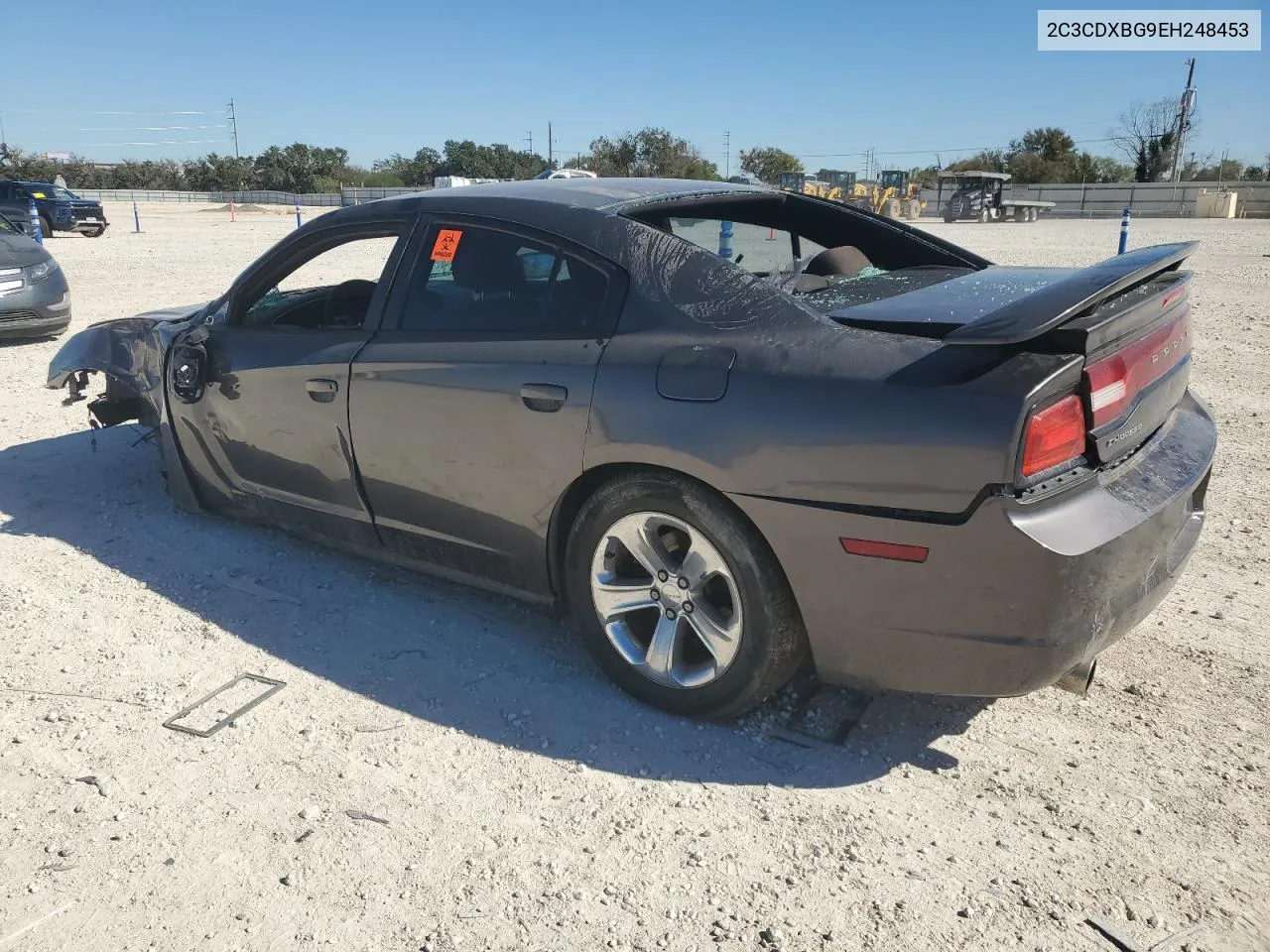 2014 Dodge Charger Se VIN: 2C3CDXBG9EH248453 Lot: 80791724