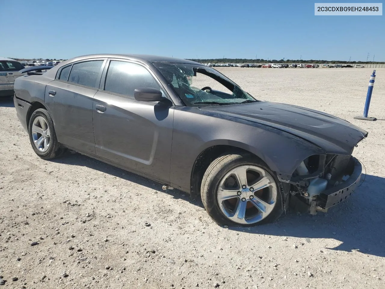 2014 Dodge Charger Se VIN: 2C3CDXBG9EH248453 Lot: 80791724