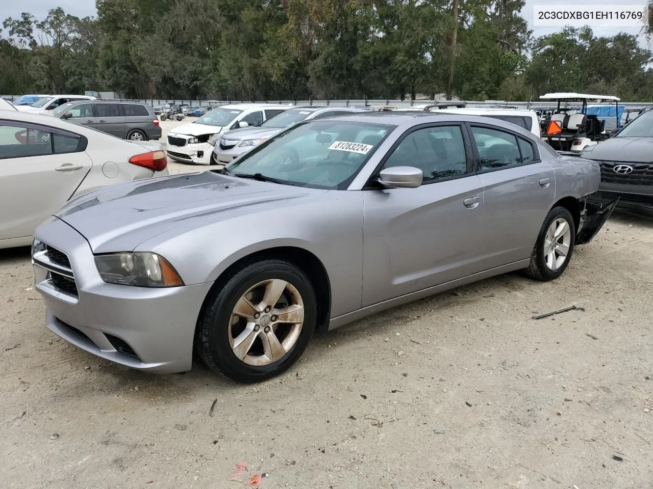 2014 Dodge Charger Se VIN: 2C3CDXBG1EH116769 Lot: 81283224