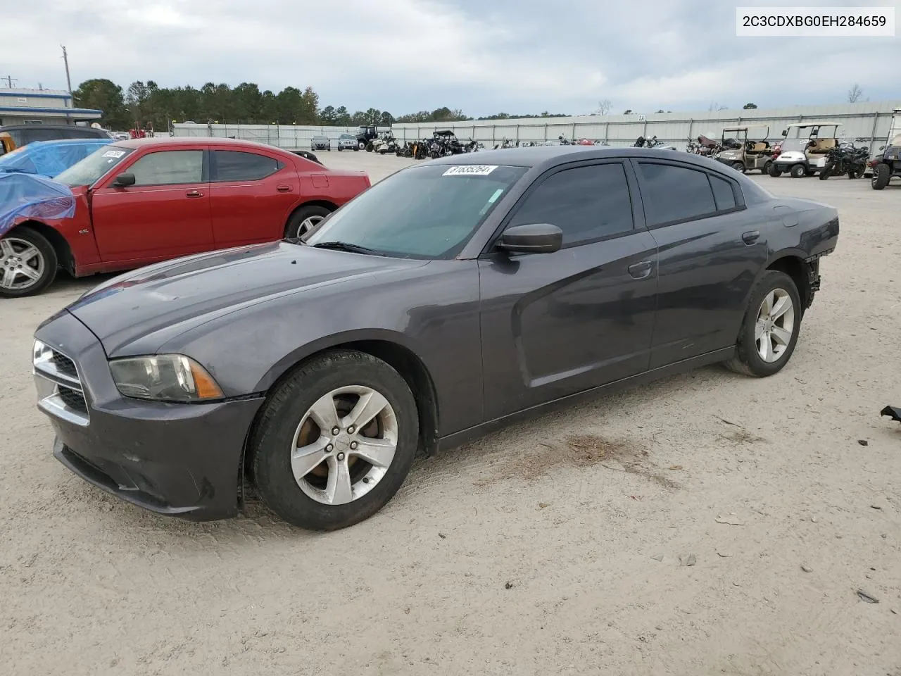 2C3CDXBG0EH284659 2014 Dodge Charger Se