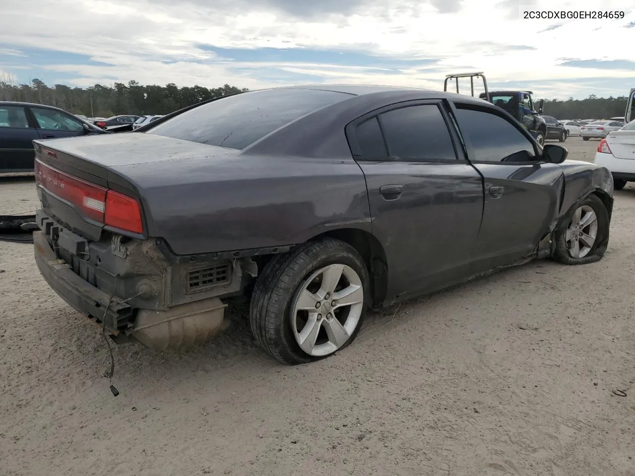 2C3CDXBG0EH284659 2014 Dodge Charger Se