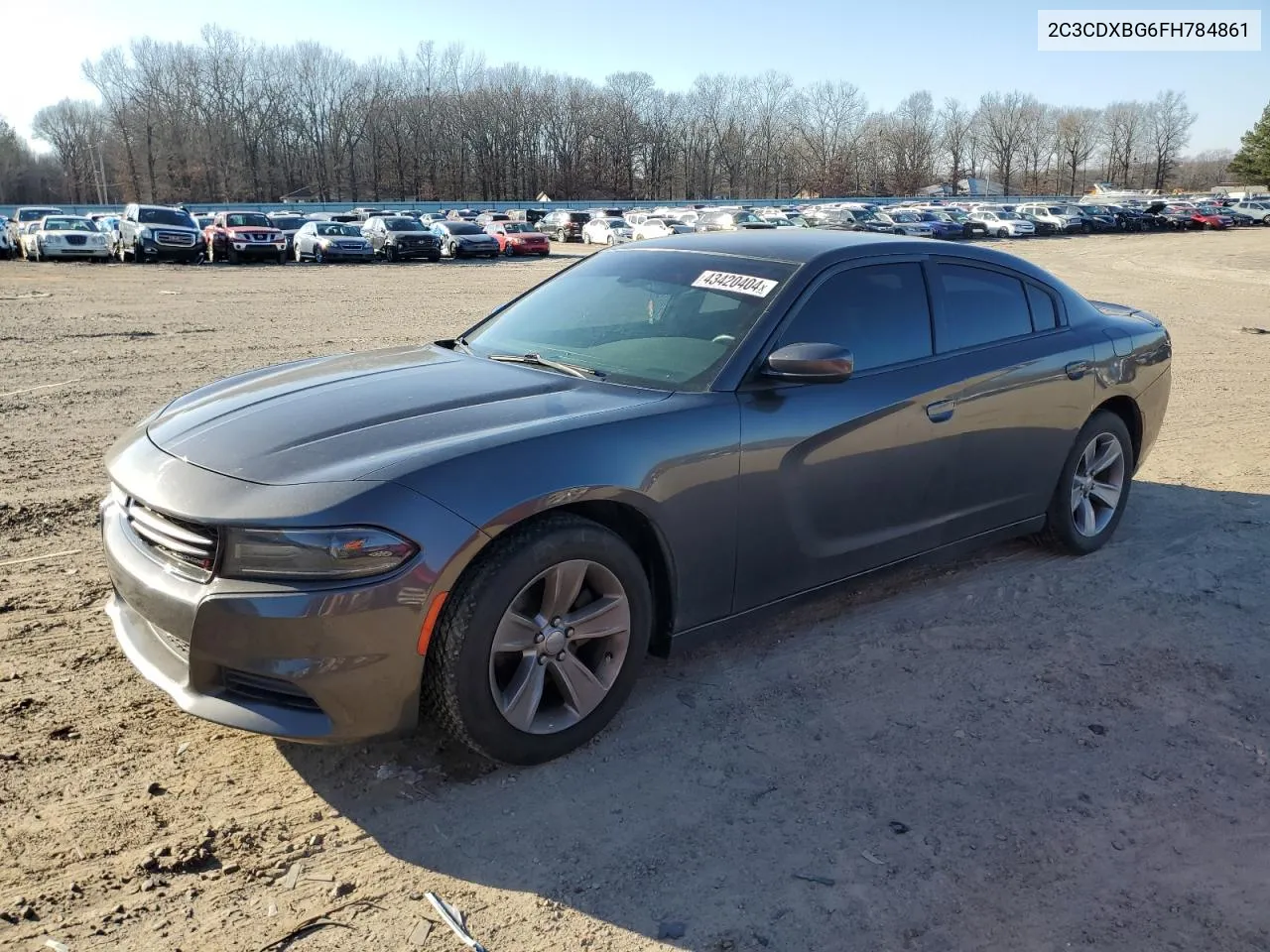 2015 Dodge Charger Se VIN: 2C3CDXBG6FH784861 Lot: 43420404