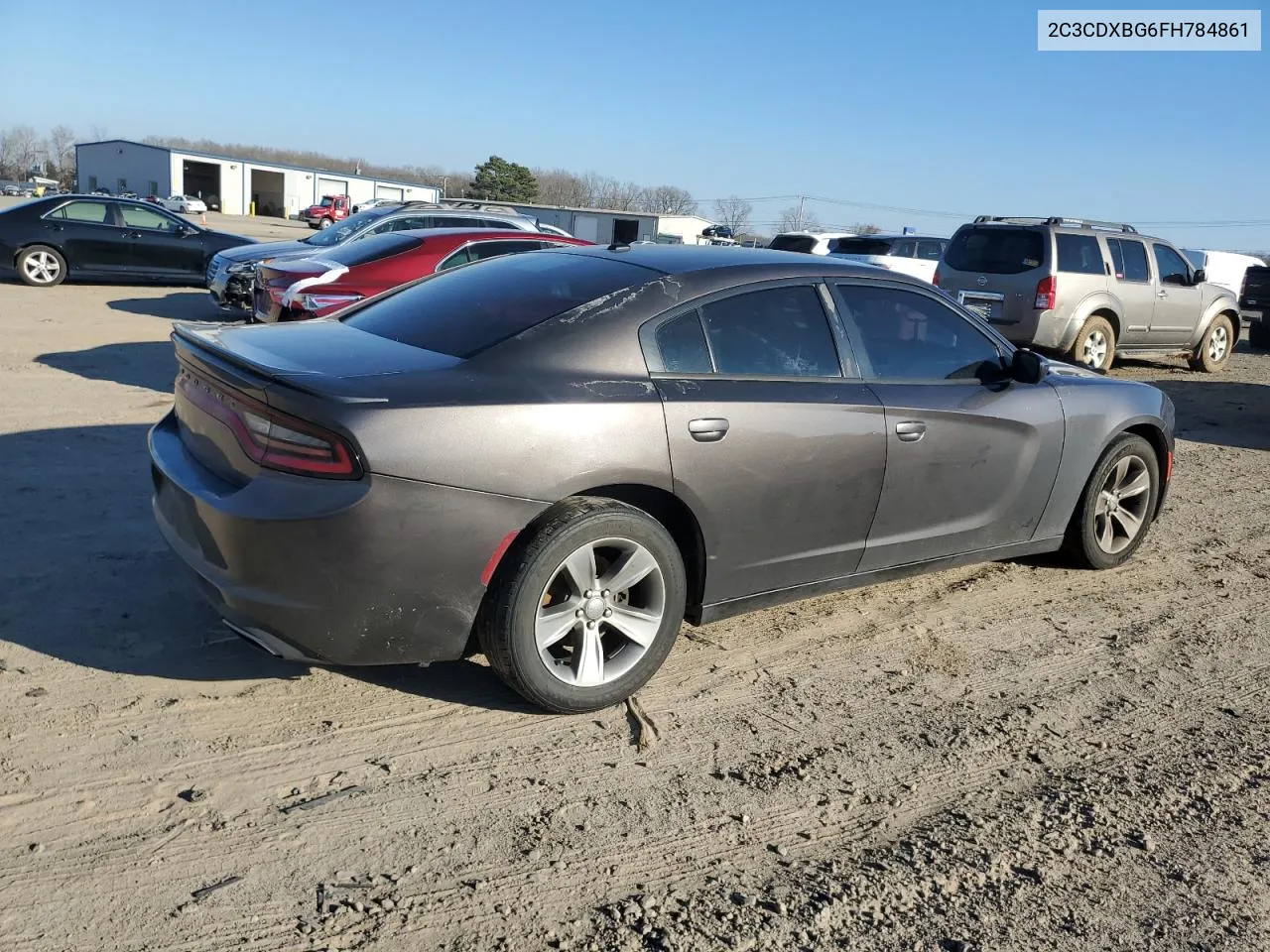 2015 Dodge Charger Se VIN: 2C3CDXBG6FH784861 Lot: 43420404