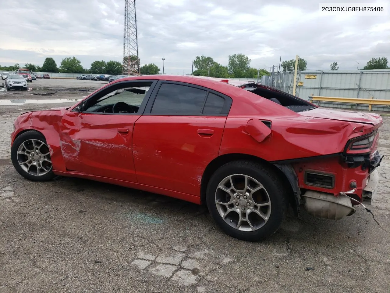 2015 Dodge Charger Sxt VIN: 2C3CDXJG8FH875406 Lot: 57440084