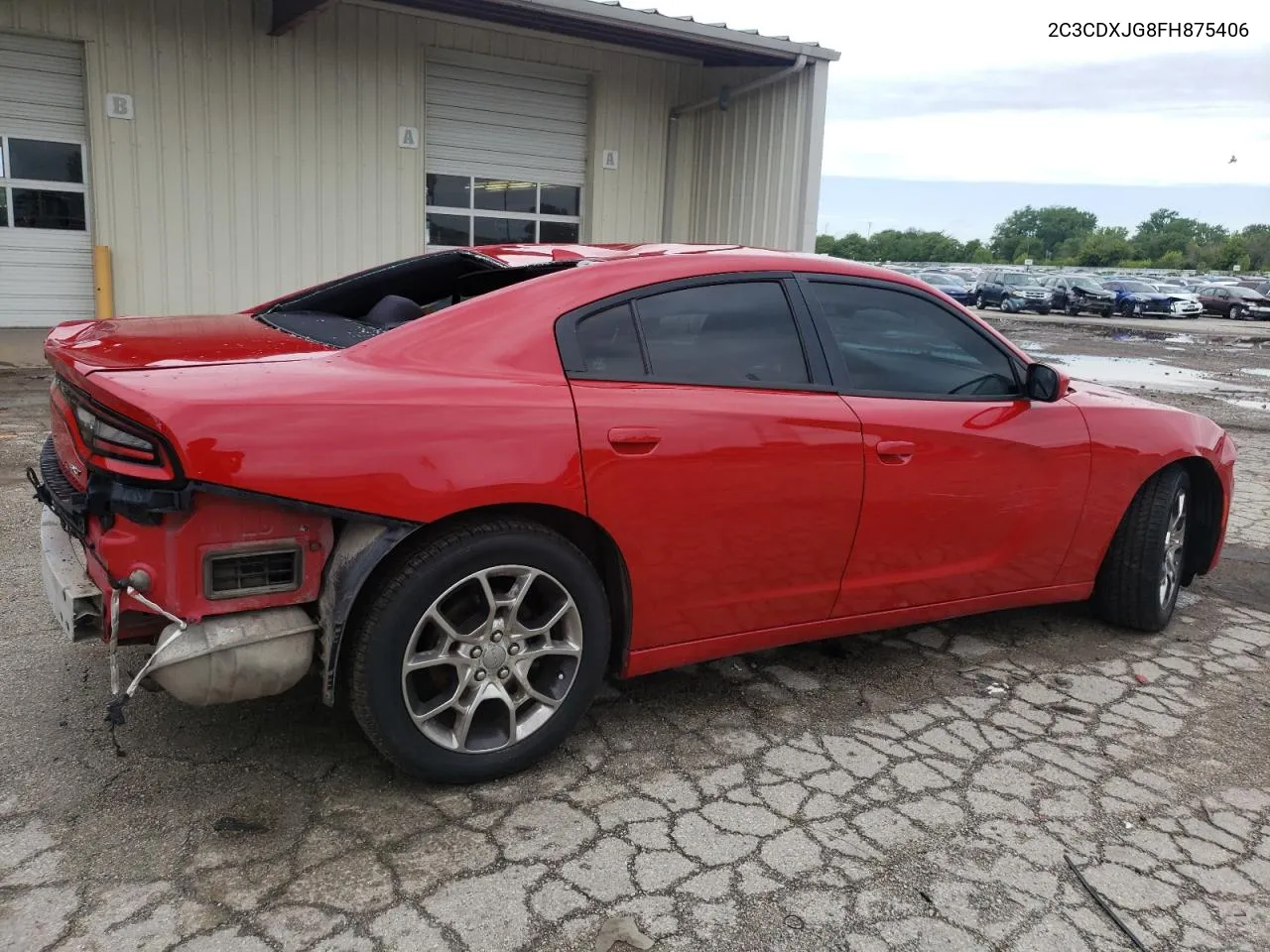 2015 Dodge Charger Sxt VIN: 2C3CDXJG8FH875406 Lot: 57440084