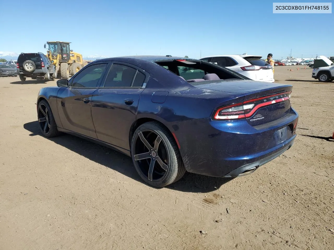 2C3CDXBG1FH748155 2015 Dodge Charger Se