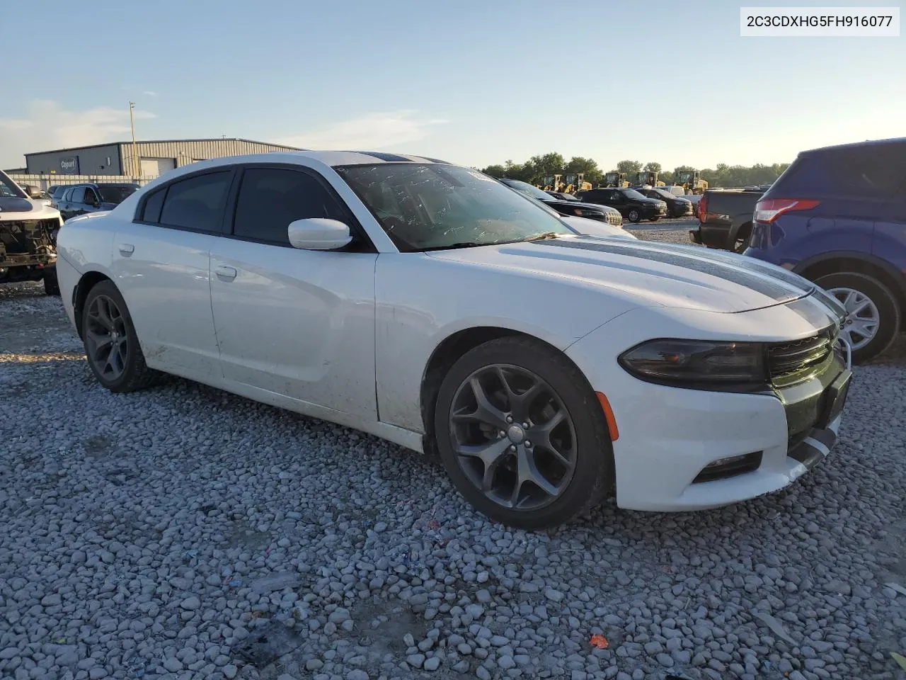 2C3CDXHG5FH916077 2015 Dodge Charger Sxt