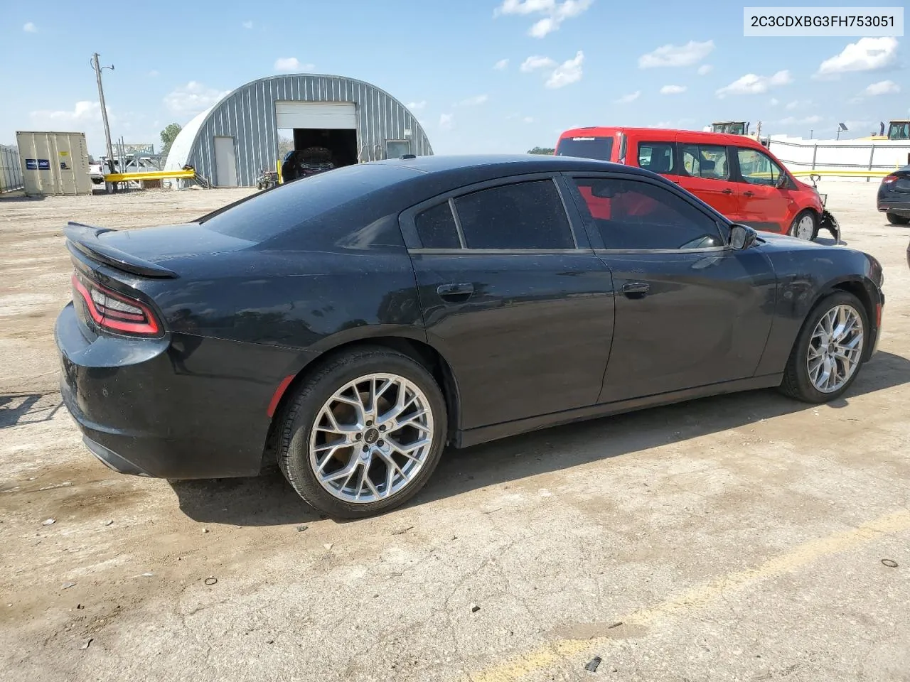 2015 Dodge Charger Se VIN: 2C3CDXBG3FH753051 Lot: 59146834