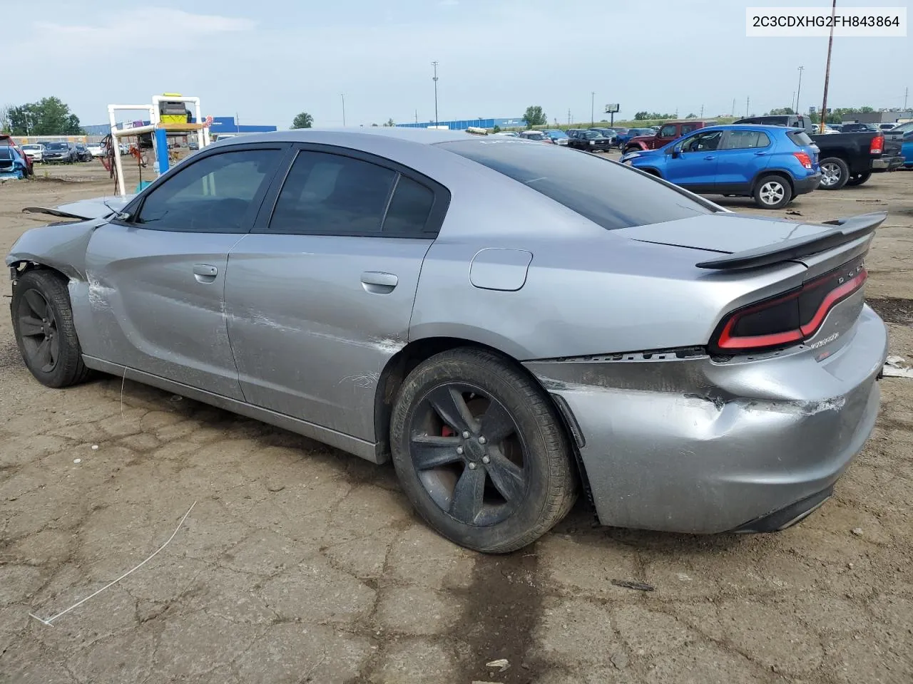 2C3CDXHG2FH843864 2015 Dodge Charger Sxt