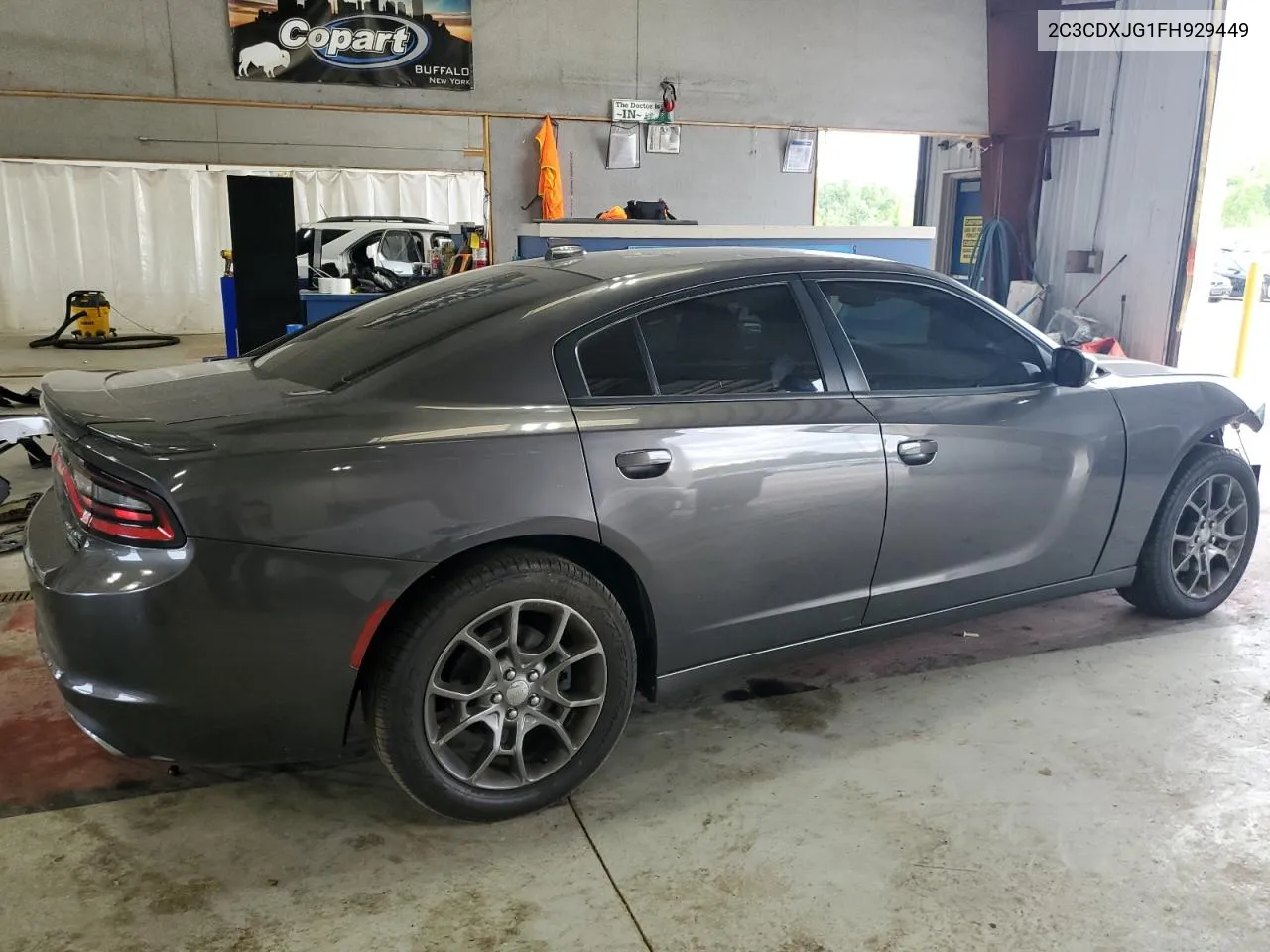 2015 Dodge Charger Sxt VIN: 2C3CDXJG1FH929449 Lot: 59392964