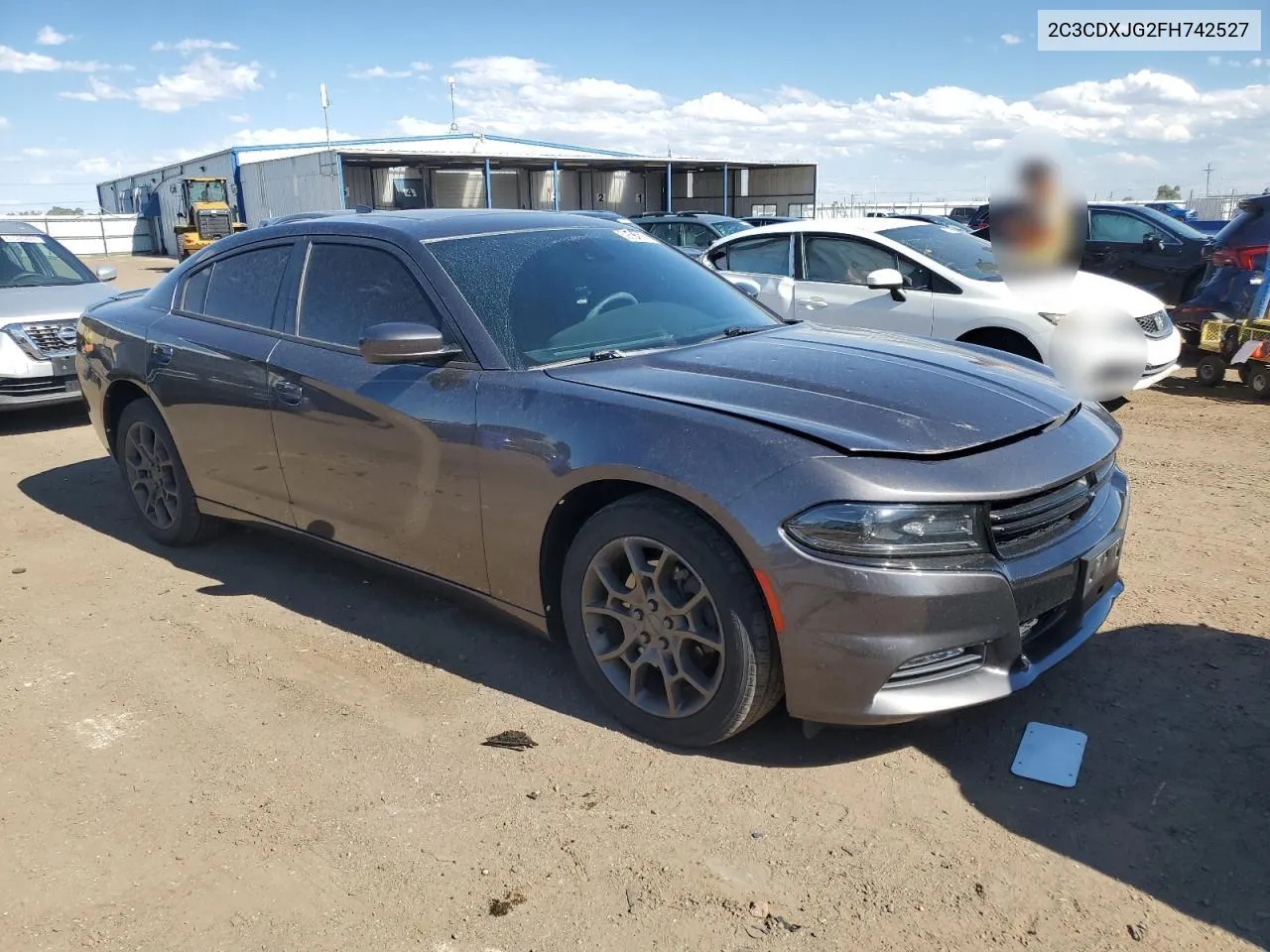 2C3CDXJG2FH742527 2015 Dodge Charger Sxt