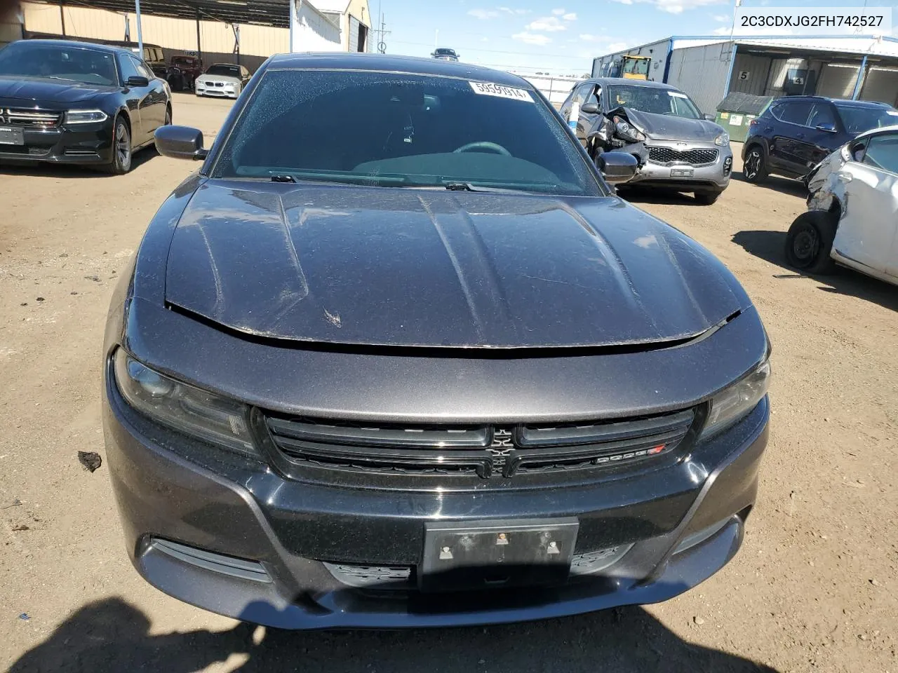 2C3CDXJG2FH742527 2015 Dodge Charger Sxt