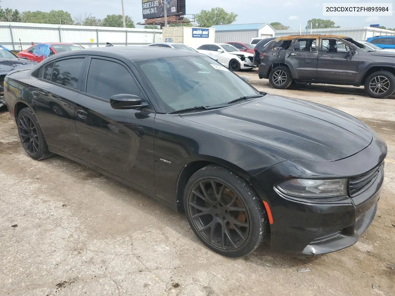 2C3CDXCT2FH895984 2015 Dodge Charger R/T