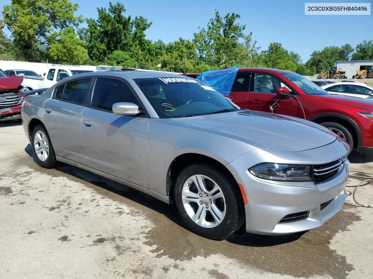 2015 Dodge Charger Se VIN: 2C3CDXBG5FH840496 Lot: 60105934