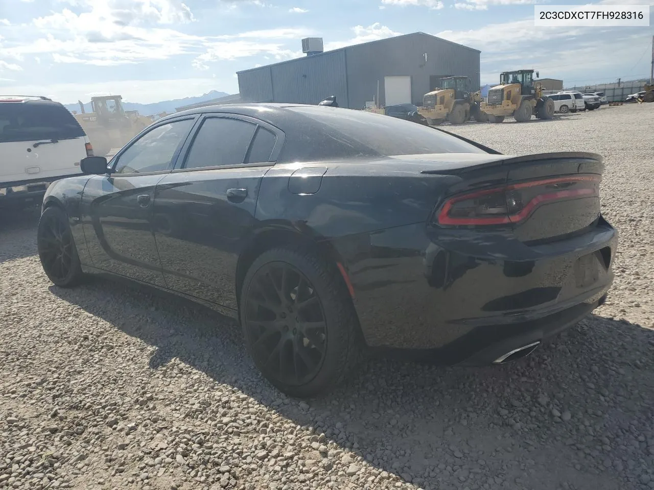 2C3CDXCT7FH928316 2015 Dodge Charger R/T